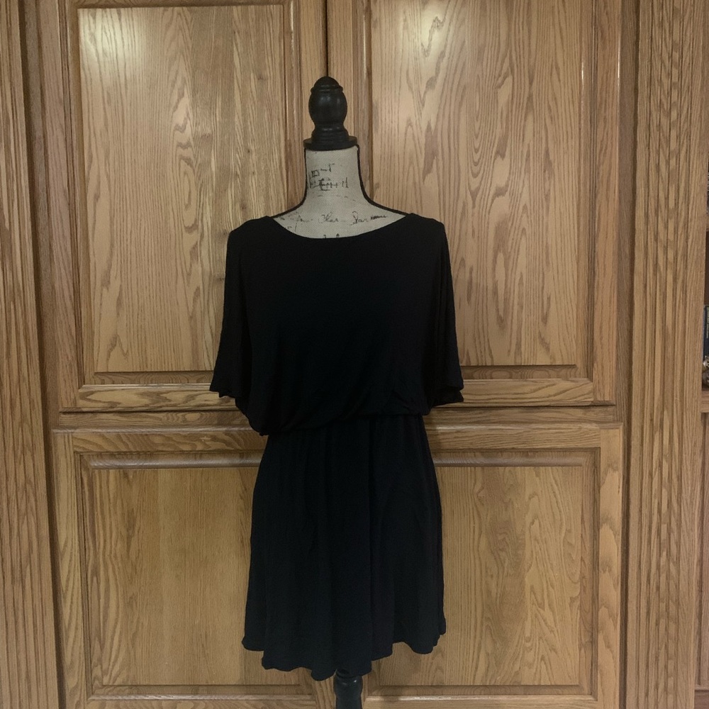 black dress